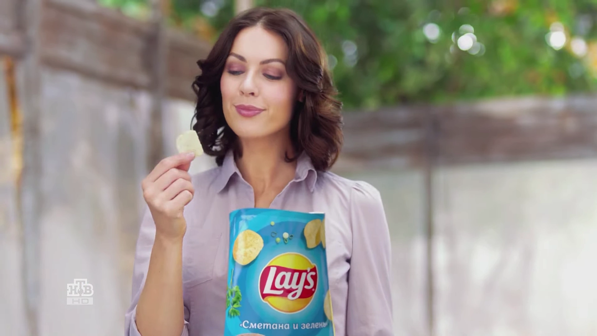 Lays — Сметана и зелень реклама на ТВ