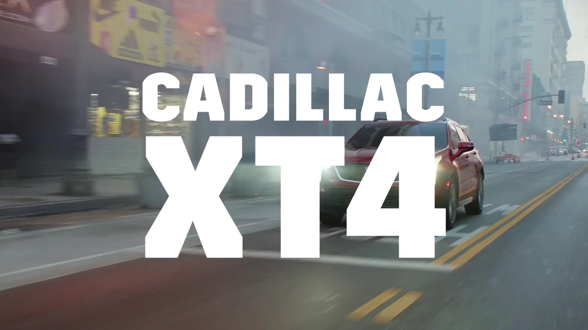 Cadillac XT4 — Амбиции на старт реклама на ТВ