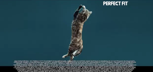 Perfect Fit — Прыжок в 6 раз выше тела реклама на ТВ