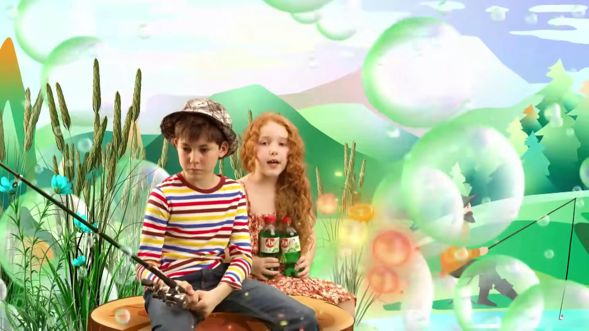 Очаково лимонада Ах! реклама на ТВ