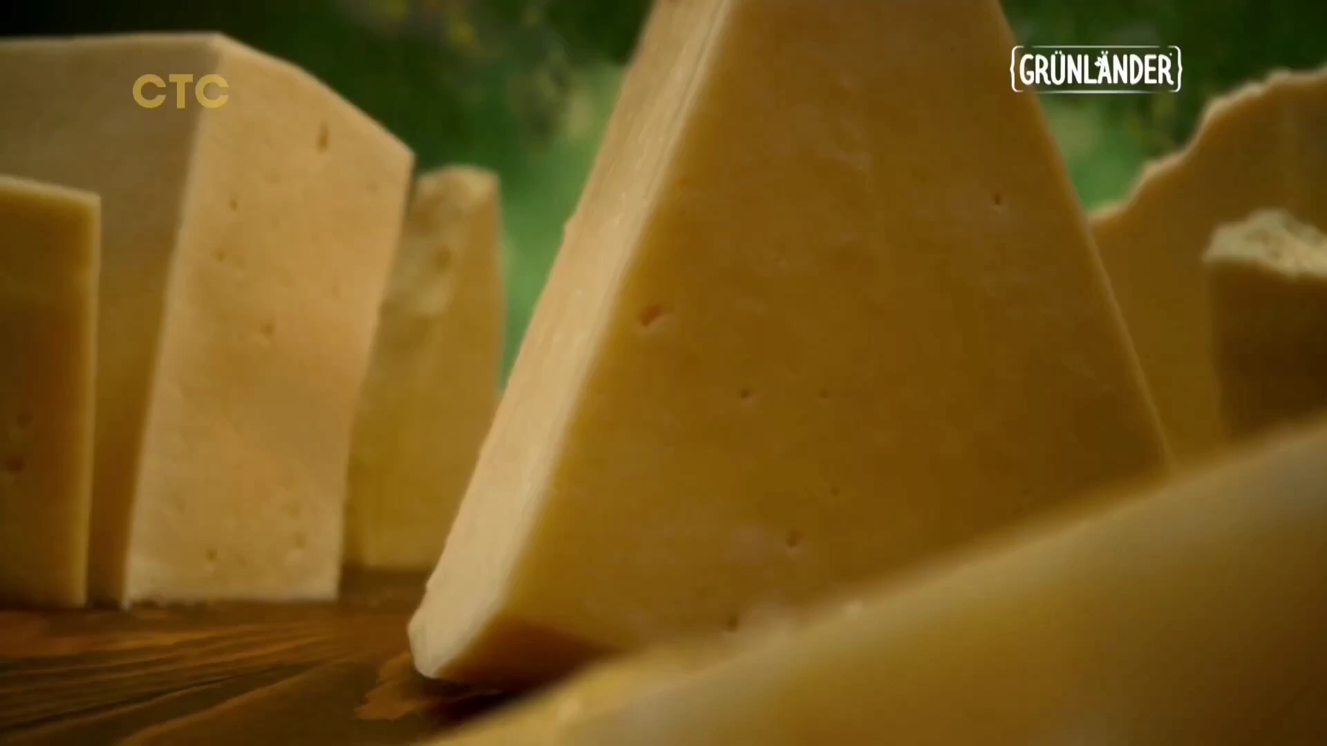 сыра Grunlander — Естественно созревает - естественно вкусно! реклама на ТВ