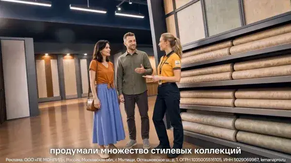 Лемана ПРО- Проектные решения для стен реклама